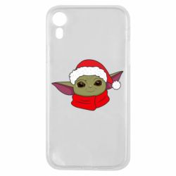 Чехол для iPhone XR Yoda santa - PrintSalon