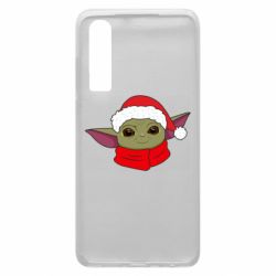 Чехол для Huawei P30 Yoda santa - PrintSalon
