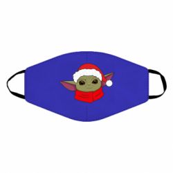 Маска многоразовая Yoda santa - PrintSalon