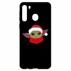 Чехол для Samsung A21 Yoda santa - PrintSalon