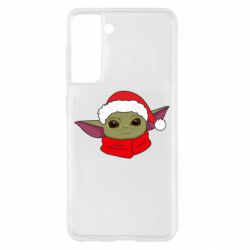 Чехол для Samsung S21 Yoda santa - PrintSalon