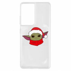 Чехол для Samsung S21 Ultra Yoda santa - PrintSalon