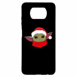 Чехол для Xiaomi Poco X3 Yoda santa - PrintSalon