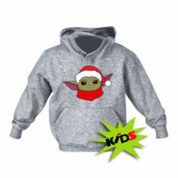 Детское худи Yoda santa - PrintSalon