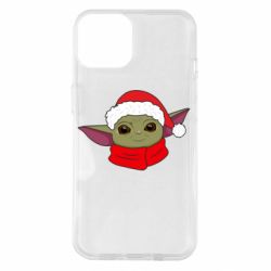 Чехол для iPhone 14 Yoda santa