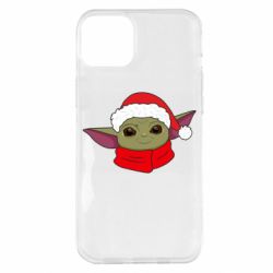 Чехол для iPhone 14 Plus Yoda santa - PrintSalon
