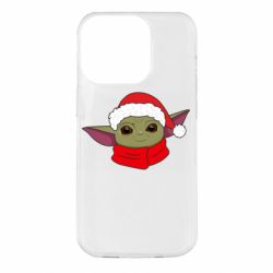 Чехол для iPhone 14 Pro Yoda santa - PrintSalon