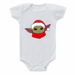 Детский бодик Yoda santa - PrintSalon