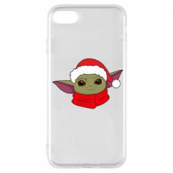 Чехол для iPhone 7 Yoda santa - PrintSalon