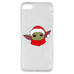 Чехол для iPhone5/5S/SE Yoda santa - PrintSalon
