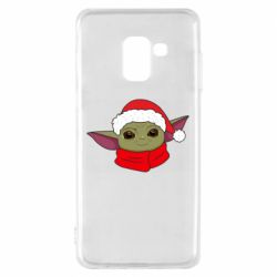 Чехол для Samsung A8 2018 Yoda santa - PrintSalon