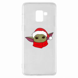 Чехол для Samsung A8+ 2018 Yoda santa - PrintSalon
