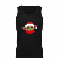 Мужская майка Yoda santa - PrintSalon