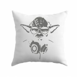 Подушка Yoda в наушниках