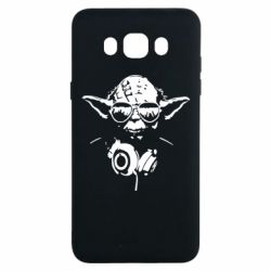 Чехол для Samsung J7 2016 Yoda в наушниках - PrintSalon