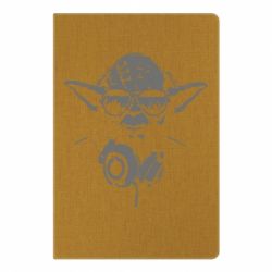 Блокнот с принто Yoda в наушниках - PrintSalon