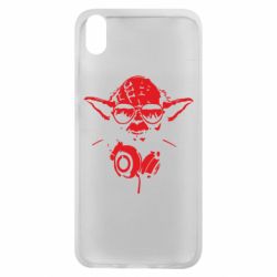 Чехол для Xiaomi Redmi 7A Yoda в наушниках - PrintSalon