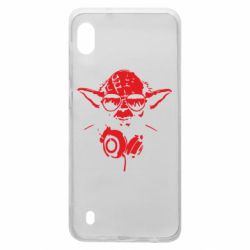 Чехол для Samsung A10 Yoda в наушниках - PrintSalon