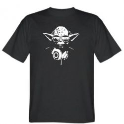 Мужская футболка Stedman Yoda в наушниках - PrintSalon