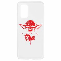 Чехол для Samsung A32 4G Yoda в наушниках - PrintSalon