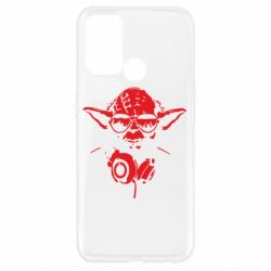 Чехол для Oppo A52/A72/A92 Yoda в наушниках - PrintSalon