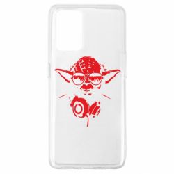 Чехол для Oppo A74 4G Yoda в наушниках - PrintSalon