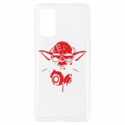 Чехол для Realme 7 Pro Yoda в наушниках - PrintSalon