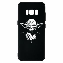 Чехол для Samsung S8 Yoda в наушниках - PrintSalon