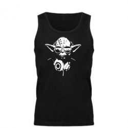 Мужская майка Yoda в наушниках - PrintSalon