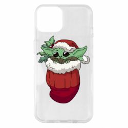 Чехол для iPhone 14 Йода в перчатке