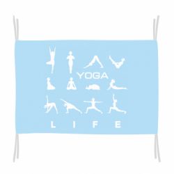 Прапор Йога life 2 - PrintSalon