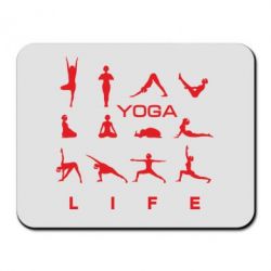 Килимок для миші Йога life 2 - PrintSalon
