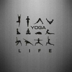 Наклейка Йога life 2 - PrintSalon