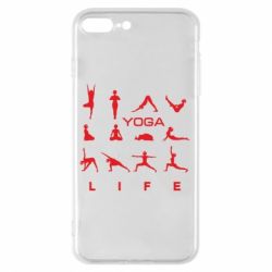 Чохол для iPhone 7 Plus Йога life 2 - PrintSalon