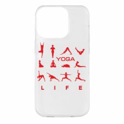 Чохол для iPhone 14 Pro Йога life 2 - PrintSalon