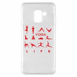 Чохол для Samsung A8 2018 Йога life 2 - PrintSalon