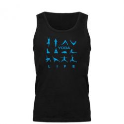 Майка чоловіча Йога life 2 - PrintSalon