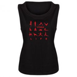 Майка жіноча Йога life 2 - PrintSalon