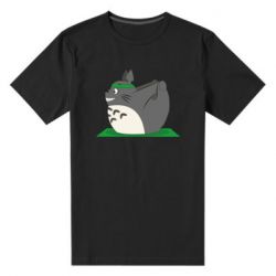 Мужская футболка премиум Yoga totoro - PrintSalon