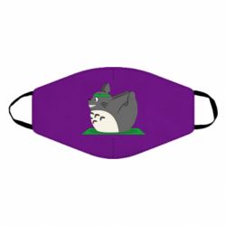 Маска многоразовая Yoga totoro - PrintSalon