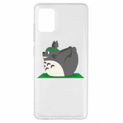 Чехол для Samsung A51 Yoga totoro - PrintSalon