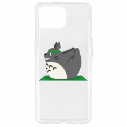 Чехол для Oppo Reno 4 Lite Yoga totoro - PrintSalon