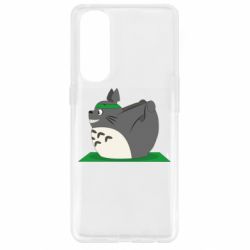 Чехол для Oppo Reno 4 Pro Yoga totoro - PrintSalon