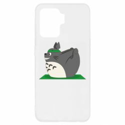 Чехол для Oppo Reno 5 Lite Yoga totoro - PrintSalon