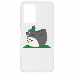 Чехол для Xiaomi Redmi Note 10 Pro Yoga totoro - PrintSalon