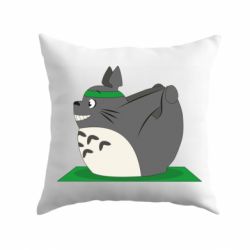 Подушка Yoga totoro-PrintSalon Подушка Yoga totoro