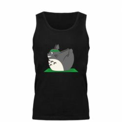 Мужская майка Yoga totoro - PrintSalon