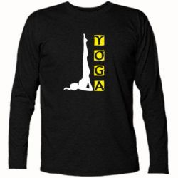 Футболка з довгим рукавом Yoga - PrintSalon