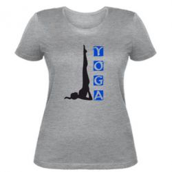 Жіноча футболка Yoga - PrintSalon