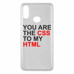 Чехол для Samsung A10s You are CSS to my HTML - PrintSalon